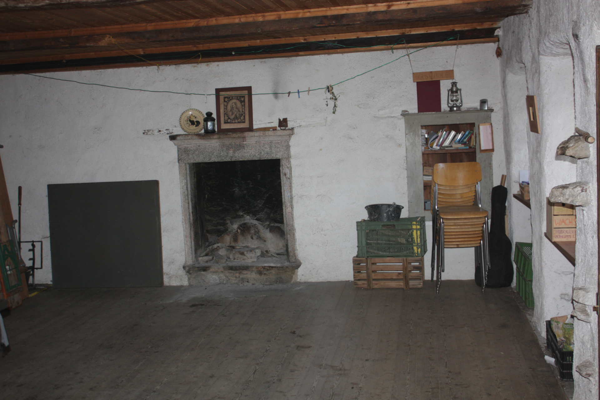 Aufenthaltsraum im Haupthaus