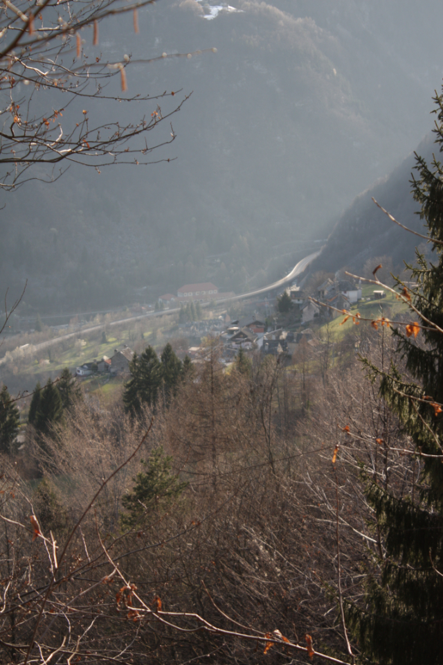 Aussicht ins Tal